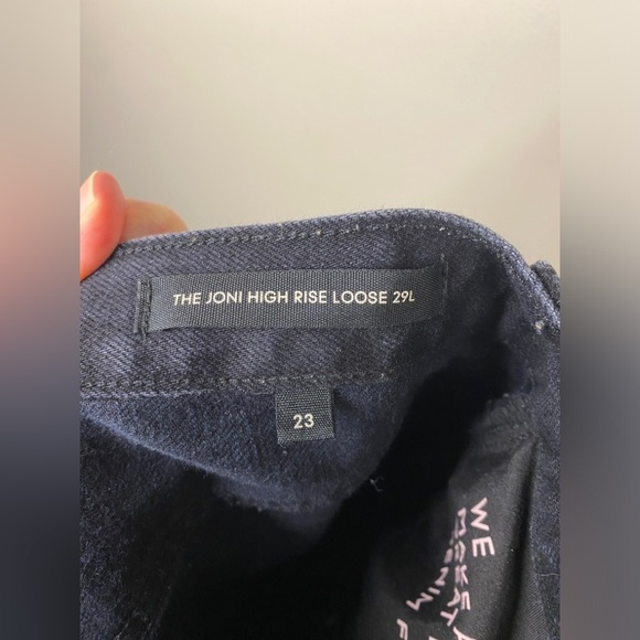 Denim Forum The Joni High Rise Loose Distressed Jeans // 29L - Picture 9 of 11